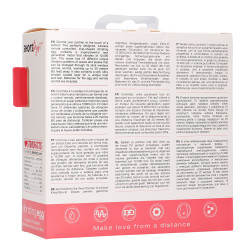 Shots Toys Oeuf vibrant sans fil SPLASH 8 x 3.4 cm Rose